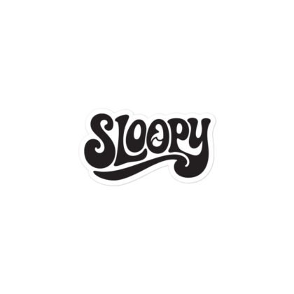 Sloopy Logo Bubble-free stickers