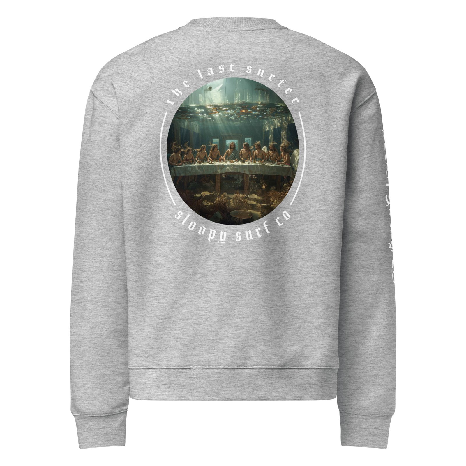 Last Surfer Premium Crewneck - Image 7