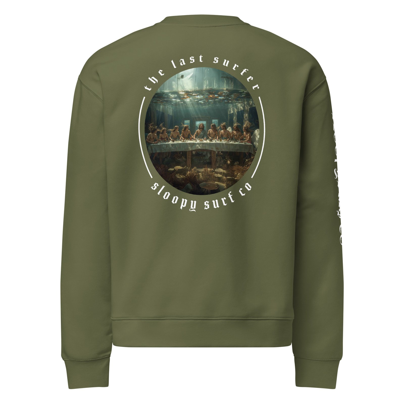 Last Surfer Premium Crewneck - Image 3